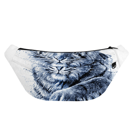 White Tiger Painting Print Fanny Pack