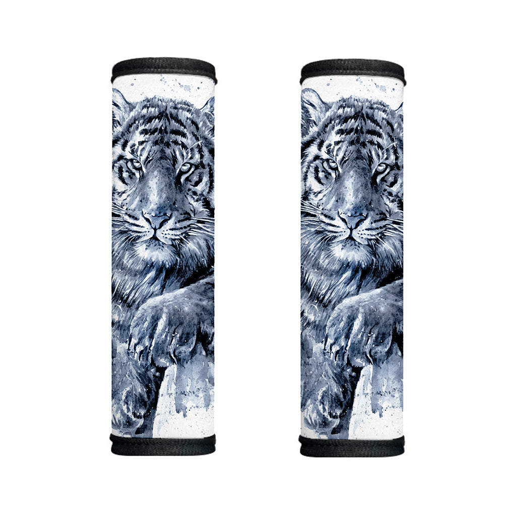 White Tiger Painting Print Handle Covers