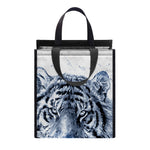 White Tiger Painting Print Insulated Lunch Tote