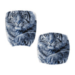 White Tiger Painting Print Office Chair Cover