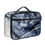 White Tiger Painting Print Portable Lunch Bag