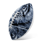 White Tiger Painting Print Rugby Ball