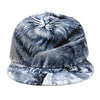 White Tiger Painting Print Snapback Cap