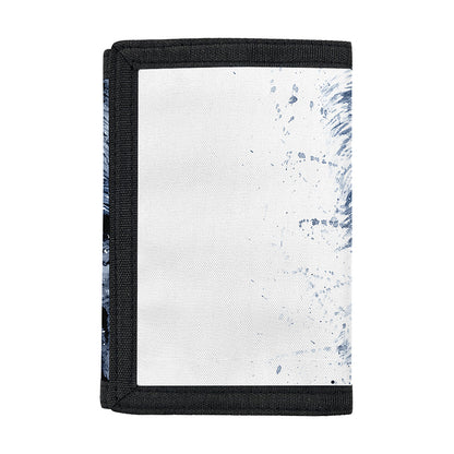 White Tiger Painting Print Trifold Wallet