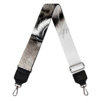 White Tiger Portrait Print Bag Strap
