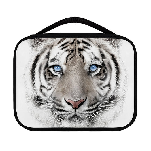 White Tiger Portrait Print Classic Bible Case