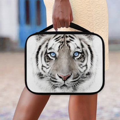 White Tiger Portrait Print Classic Bible Case