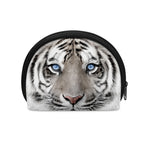 White Tiger Portrait Print Coin Purse
