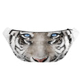 White Tiger Portrait Print Fanny Pack