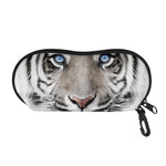 White Tiger Portrait Print Glasses Case