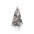White Tiger Portrait Print Hand Towel