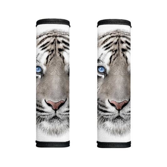 White Tiger Portrait Print Handle Covers