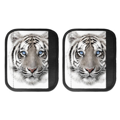 White Tiger Portrait Print Handle Covers