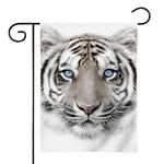 White Tiger Portrait Print House Flag