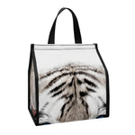 White Tiger Portrait Print Insulated Lunch Tote