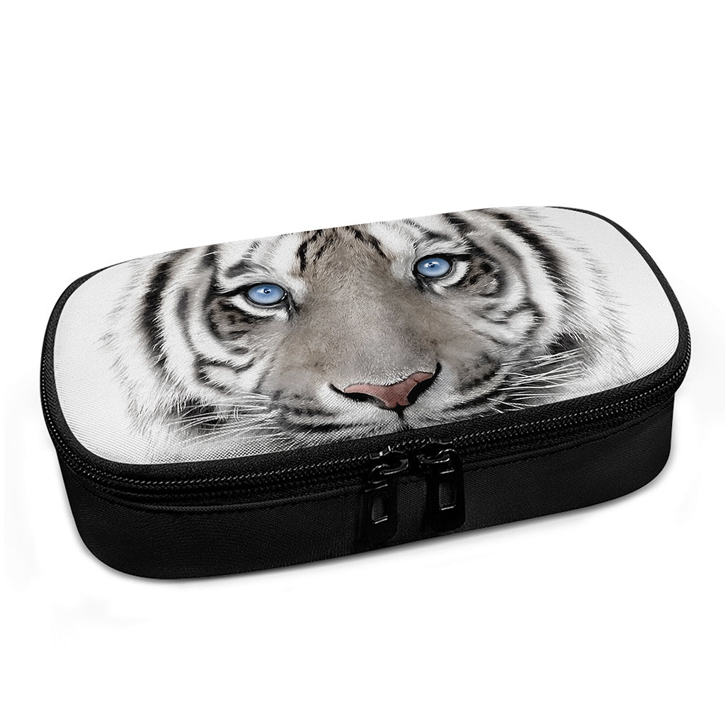 White Tiger Portrait Print Insulin Cooler Travel Case