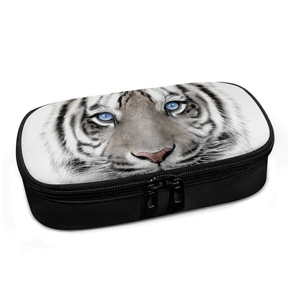 White Tiger Portrait Print Insulin Cooler Travel Case