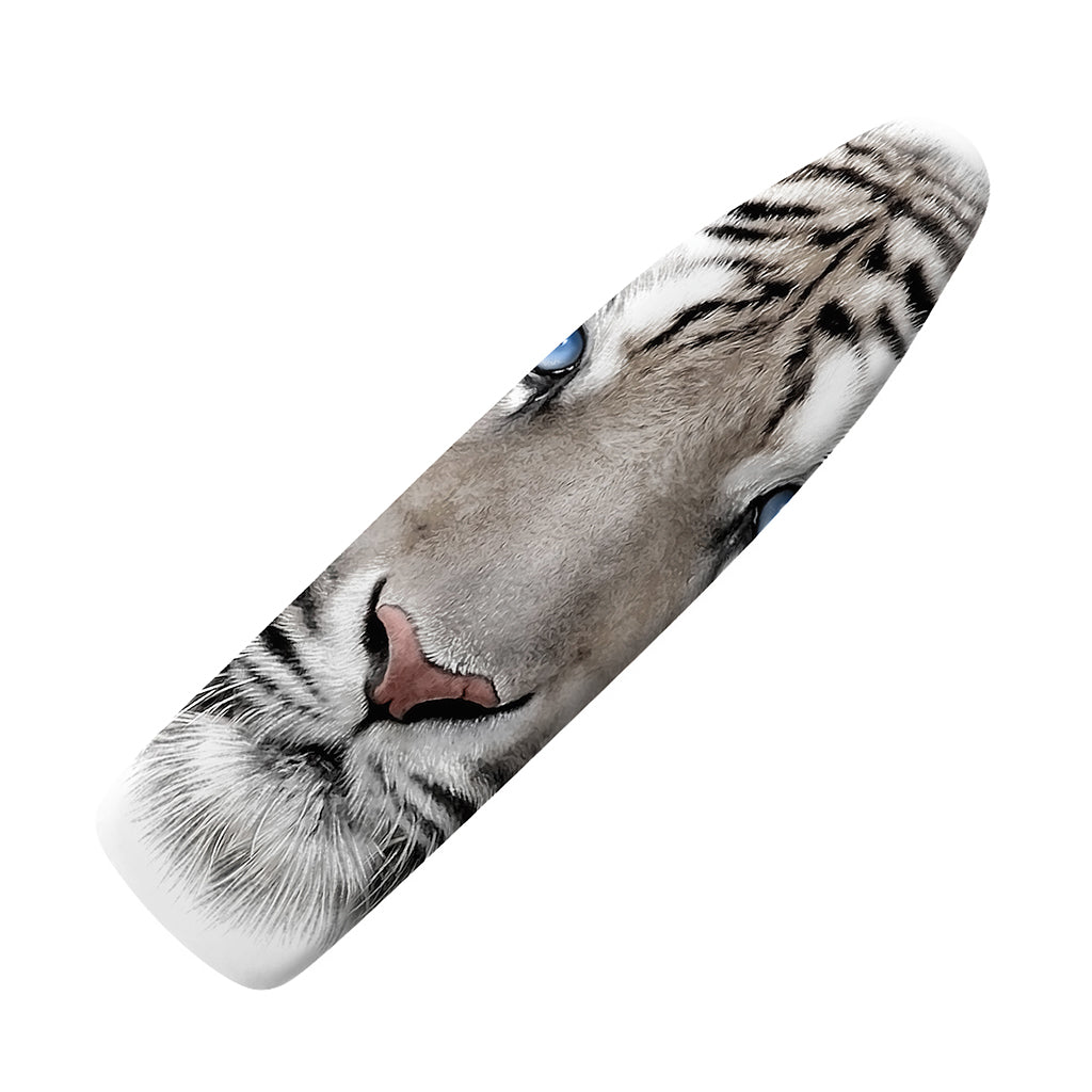 White Tiger Portrait Print Ironing Board Cover
