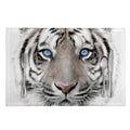 White Tiger Portrait Print Placemat