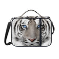 White Tiger Portrait Print Shoulder Strap Bible Bag