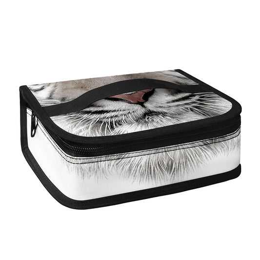 White Tiger Portrait Print Small Lunch Bag