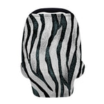 White Tiger Stripe Pattern Print Baby Seat Cover