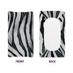 White Tiger Stripe Pattern Print Changing Pad Cover