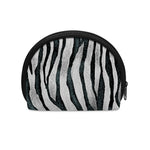 White Tiger Stripe Pattern Print Coin Purse