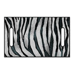 White Tiger Stripe Pattern Print Golf Cart Seat Cover