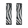 White Tiger Stripe Pattern Print Handle Covers