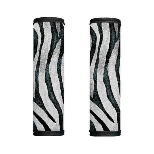 White Tiger Stripe Pattern Print Handle Covers