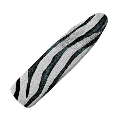 White Tiger Stripe Pattern Print Ironing Board Cover