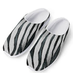 White Tiger Stripe Pattern Print Mesh Casual Shoes