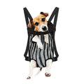 White Tiger Stripe Pattern Print Pet Carrier Backpack