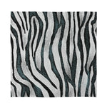 White Tiger Stripe Pattern Print Silk Bandana