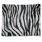 White Tiger Stripe Pattern Print Tapestry