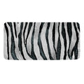 White Tiger Stripe Pattern Print Towel