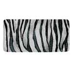 White Tiger Stripe Pattern Print Towel