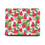 White Tropical Watermelon Pattern Print Bifold Wallet