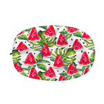 White Tropical Watermelon Pattern Print Car Side Mirror Covers