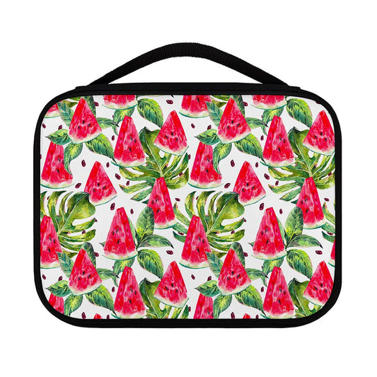 White Tropical Watermelon Pattern Print Classic Bible Case