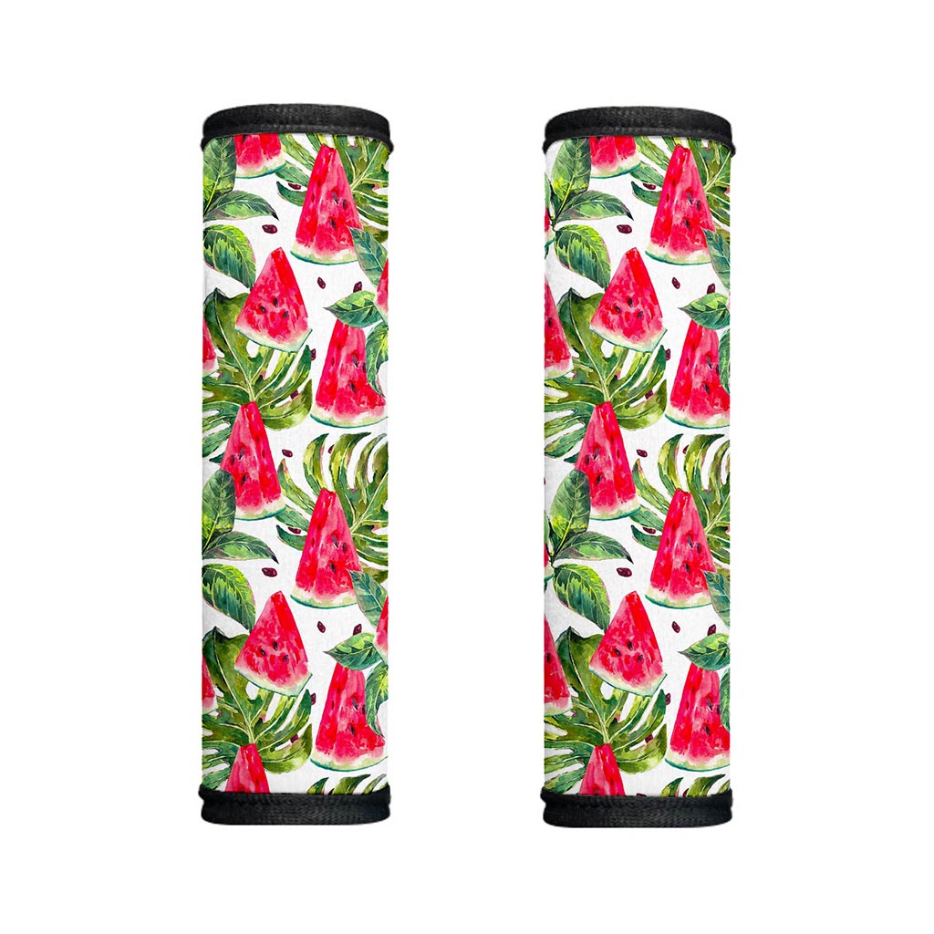 White Tropical Watermelon Pattern Print Handle Covers