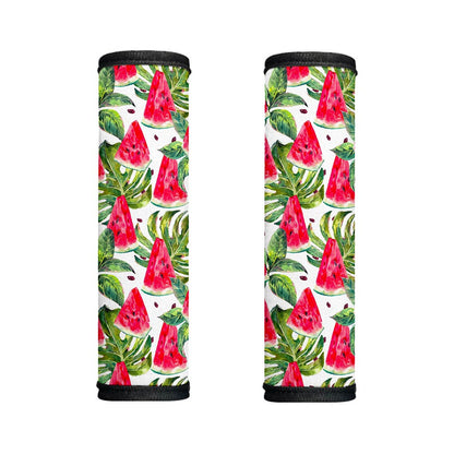 White Tropical Watermelon Pattern Print Handle Covers