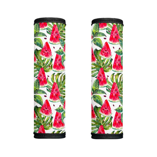 White Tropical Watermelon Pattern Print Handle Covers