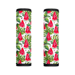 White Tropical Watermelon Pattern Print Handle Covers