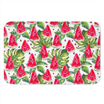 White Tropical Watermelon Pattern Print Indoor Door Mat