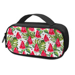 White Tropical Watermelon Pattern Print Insulin Cooler Travel Case