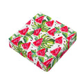 White Tropical Watermelon Pattern Print Outdoor Seat Cushion Cover