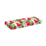 White Tropical Watermelon Pattern Print Piano Keyboard Cover