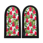 White Tropical Watermelon Pattern Print Skillet Handle Cover